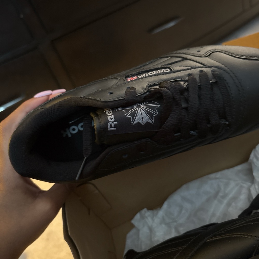 Reebok Classic Black Athletic Sneakers